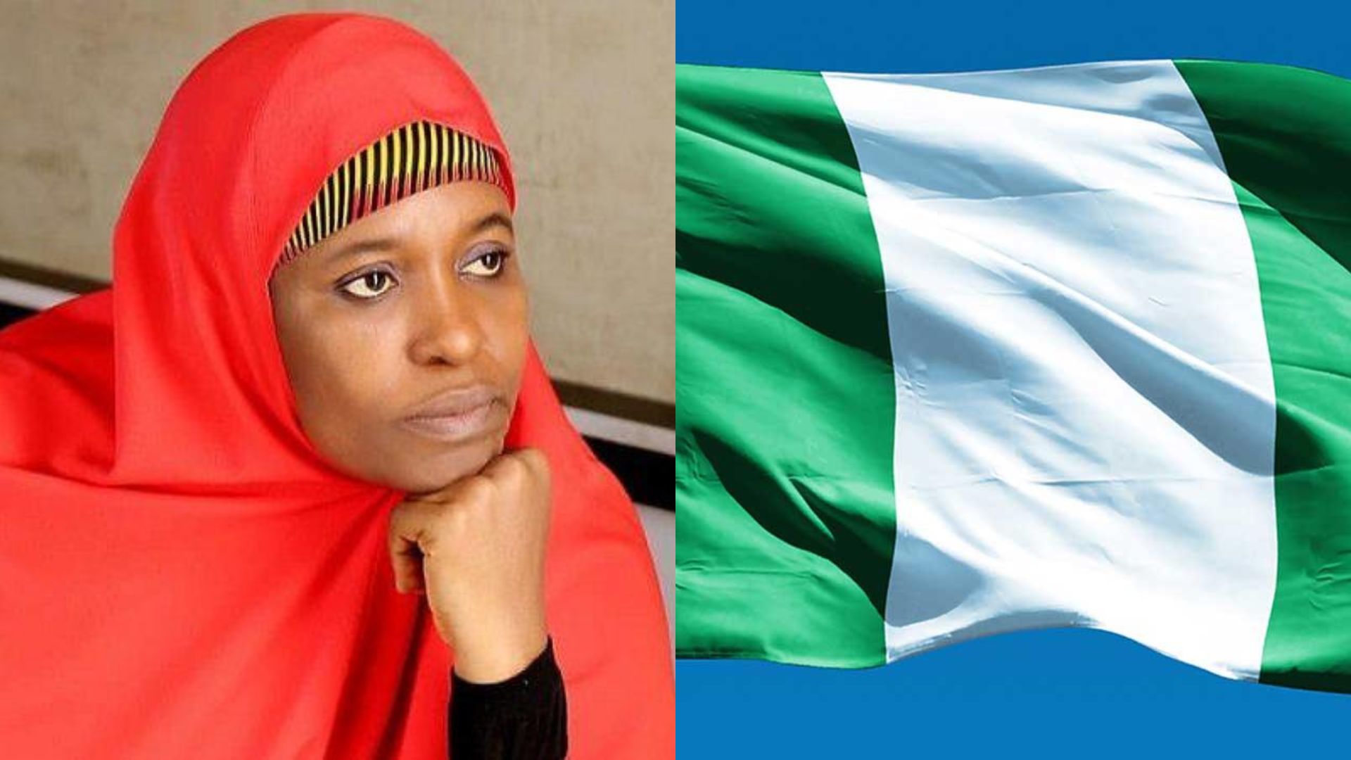 Nigerians fume as Aisha Yesufu refuses to stand up for new national anthem