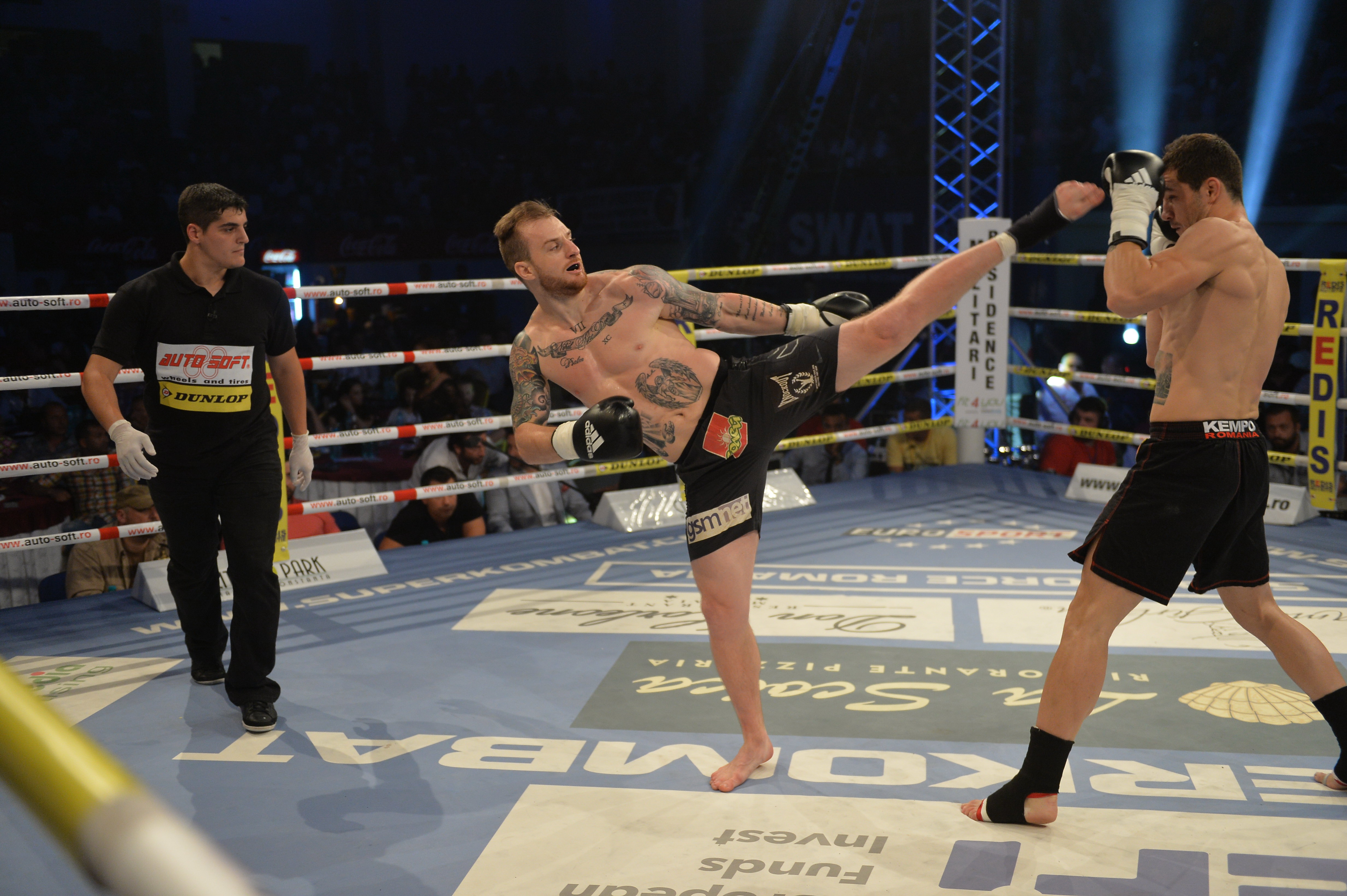 SUPERKOMBAT CONSTANȚA: Cătălin Moroșanu l-a distrus pe gigantul de 2,07 metri / REZULTATE & GALERIE FOTO & VIDEO