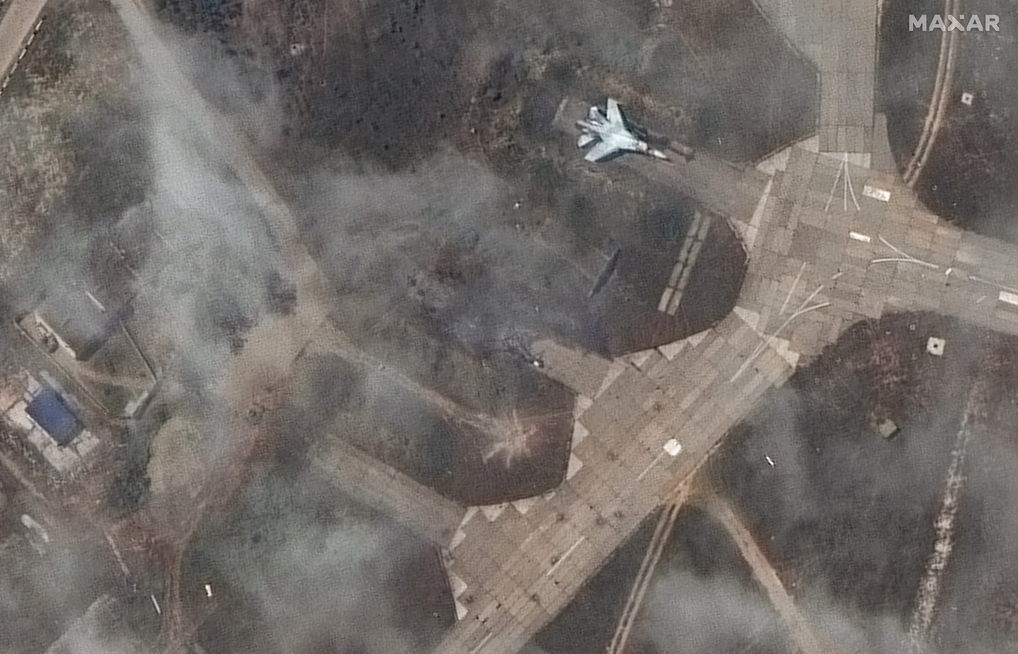 Dezastrul făcut de ucraineni la baza aeriană rusă Belbek din Crimeea, surprins în imagini din satelit
