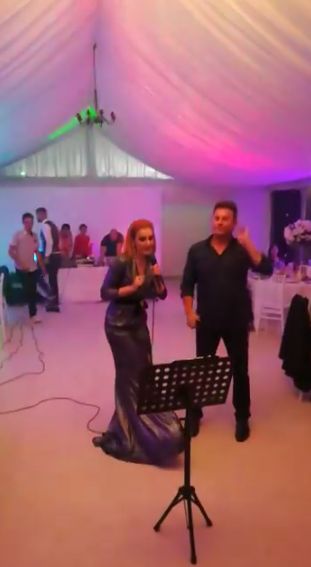 Alina Sorescu și Alexandru Ciucu, nași de cununie. Artista a făcut show la nuntă | FOTO & VIDEO
