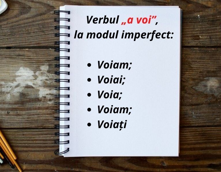 Voiam sau vroiam - Cum se scrie corect?