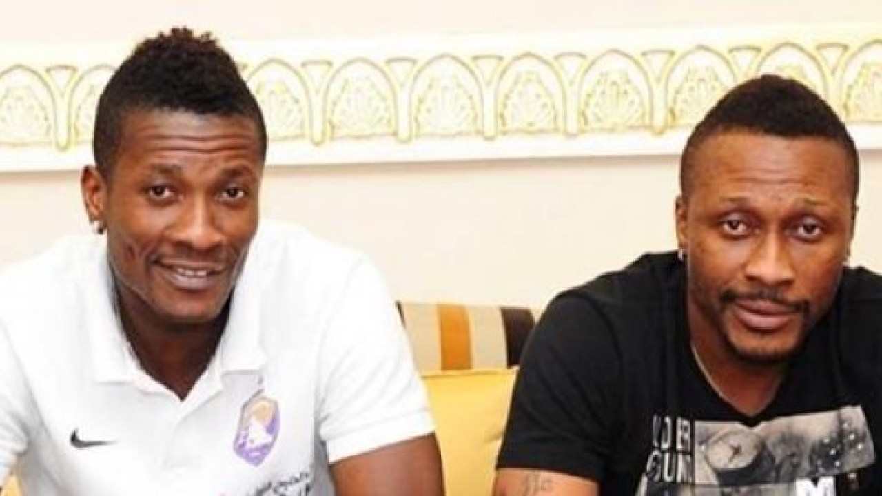 Asamoah Gyan and Baffour Gyan