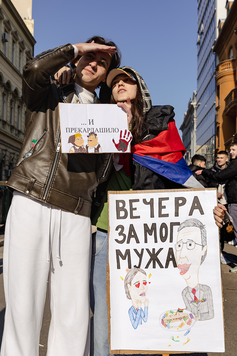 Culisele protestelor studențești care zguduie Serbia: „Sexul e mișto, dar ai încercat să i-o tragi sistemului?”