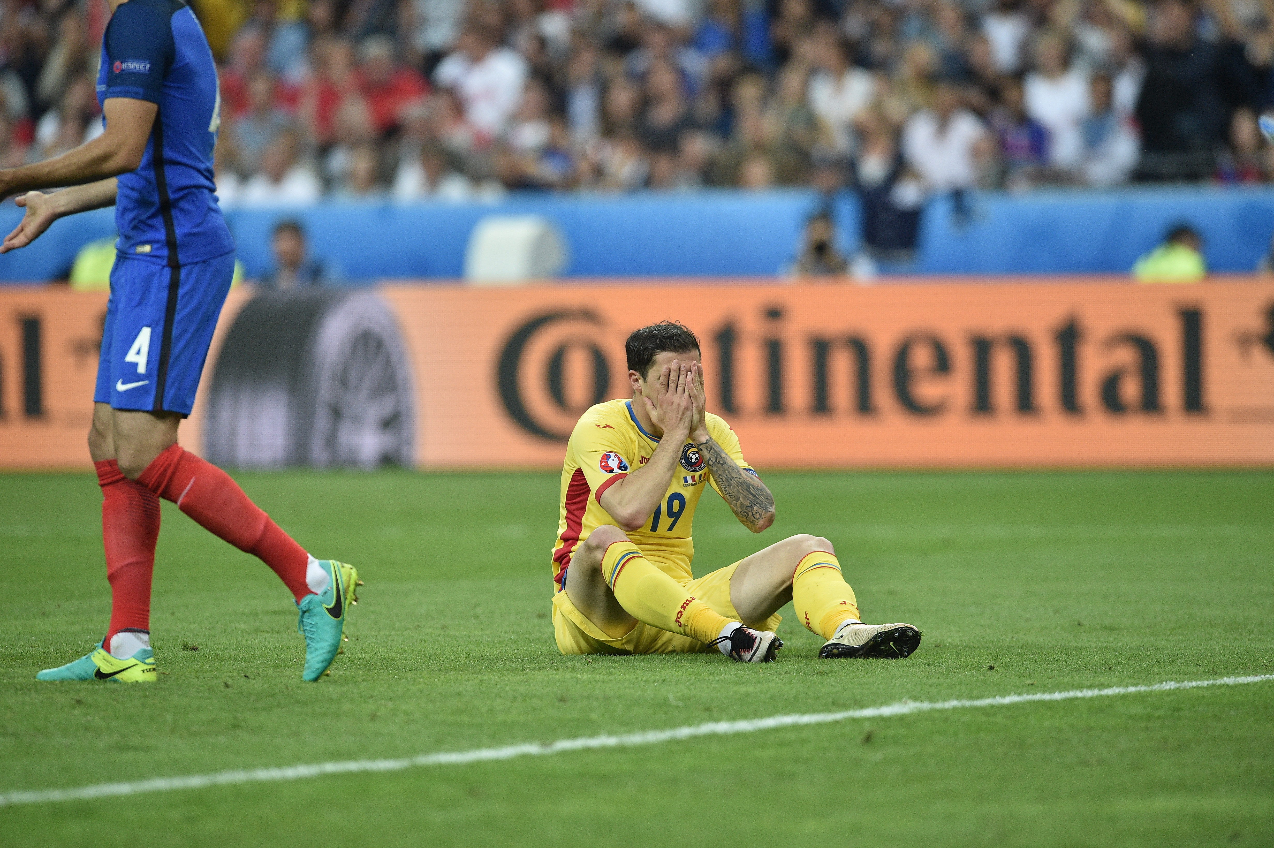Euro 2016. România-Franța 1-2. Cele mai frumoase imagini ale meciului de deschidere FOTO