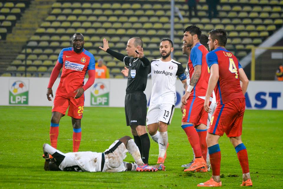 Cupa Ligii, semifinale, tur: Steaua - Astra 1-0. ^Șumudică: ”Dacă vor, facem un pact. Le dau calificarea pentru o victorie sau un egal duminică”