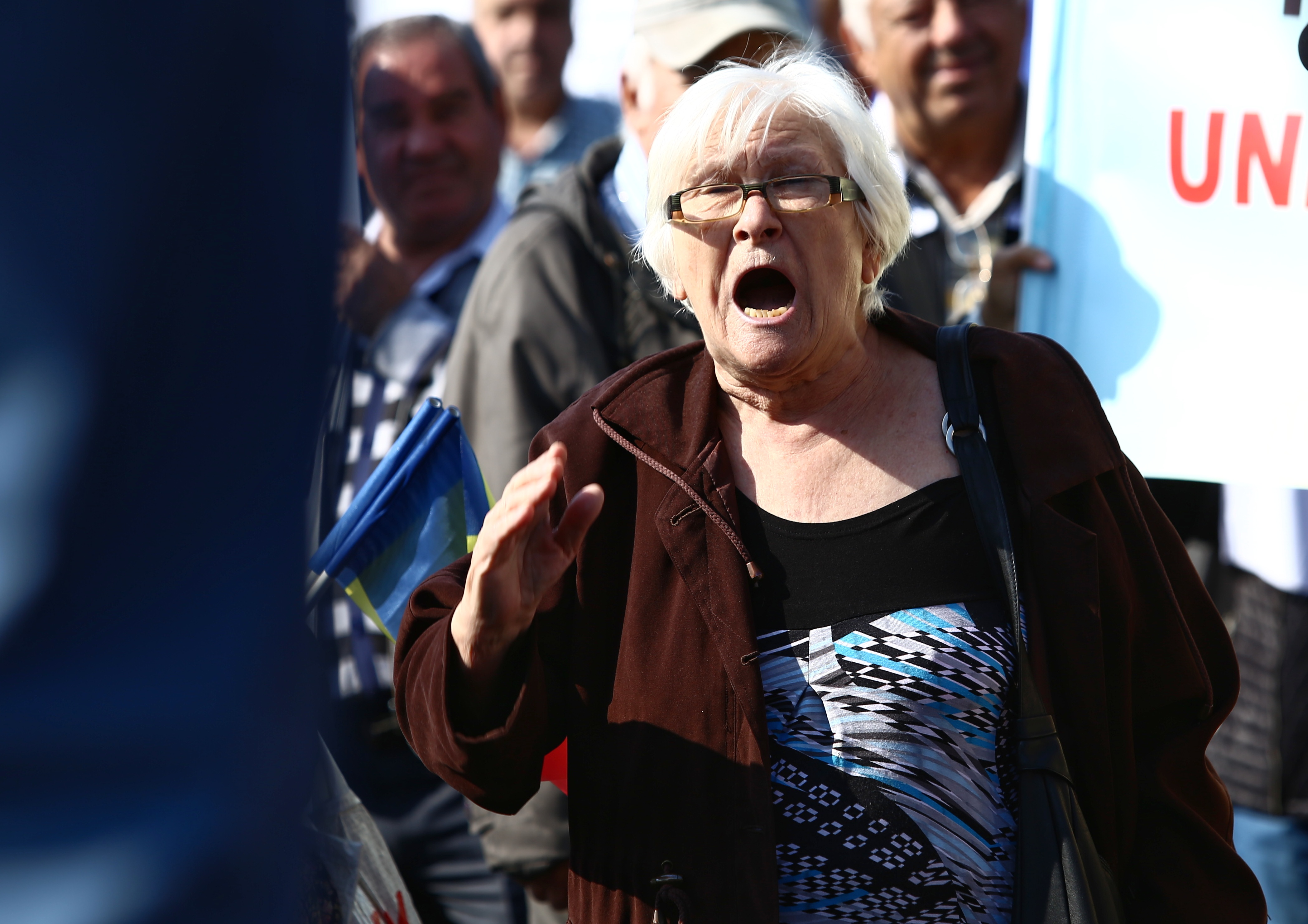 Pensionarii protestează în fața Guvernului, din cauza legii pensiilor