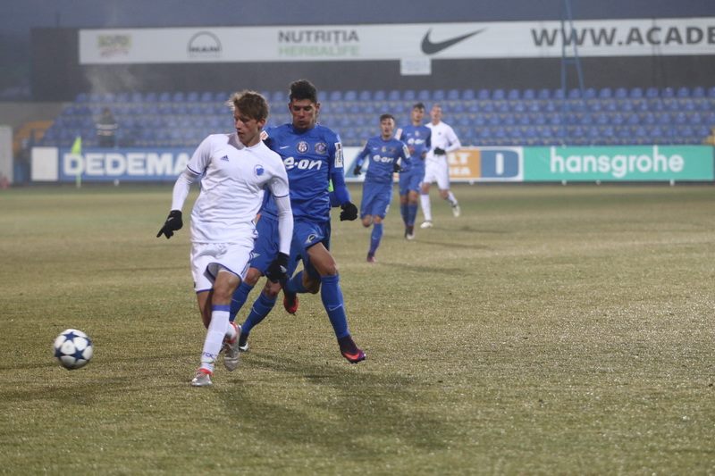 Viitorul a bătut-o pe FC Copenhaga şi s-a calificat en fanfare în "optimile" Youth League. Să vină Barcelona! Reacţia lui Hagi | FOTO&VIDEO