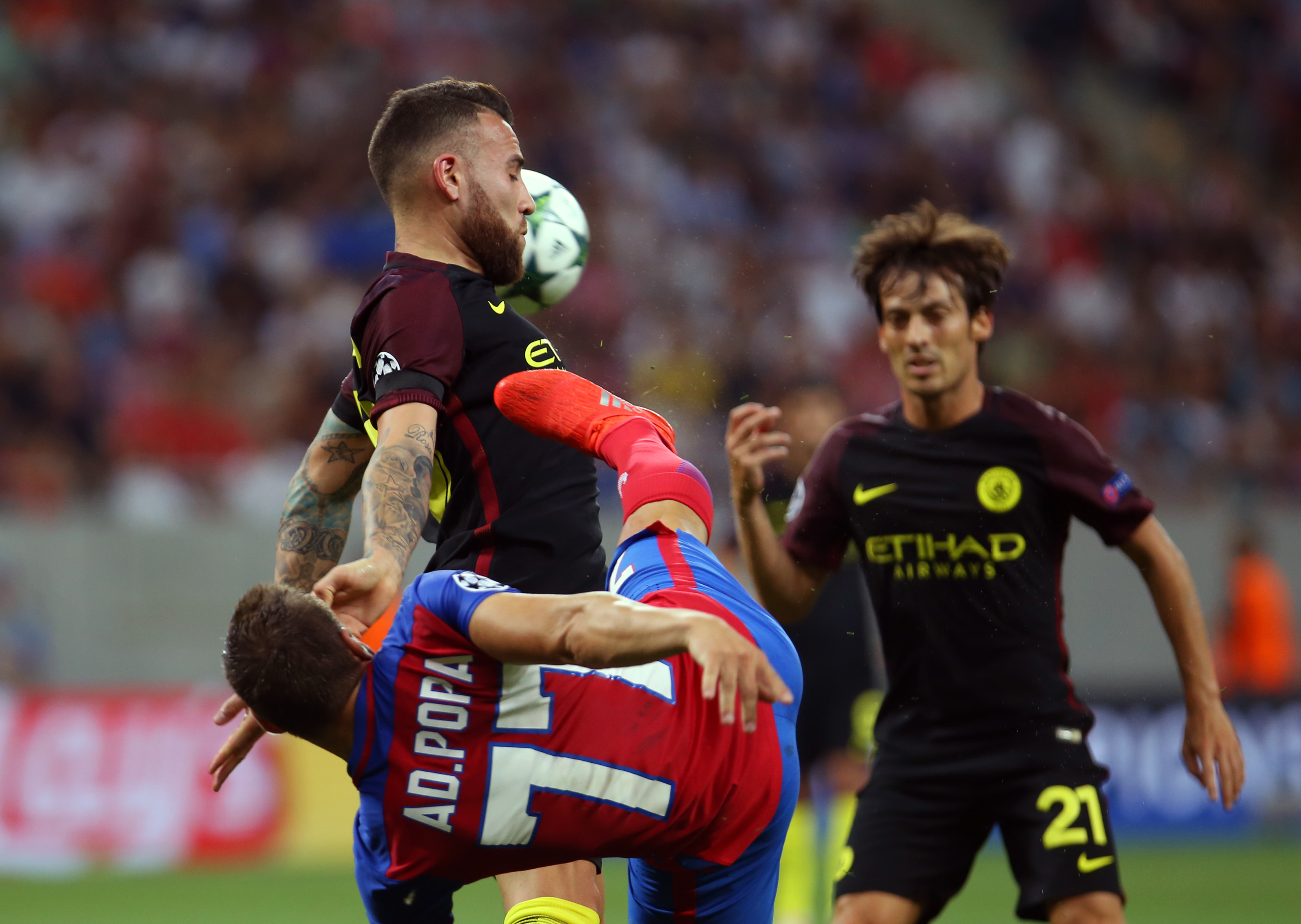 Steaua  - Manchester City 0-5. Liga Campionilor, play-off, prima manșă. Steaua, batjocorită de ”cetățeni” și de dinamoviști! / LIVE BLOG
