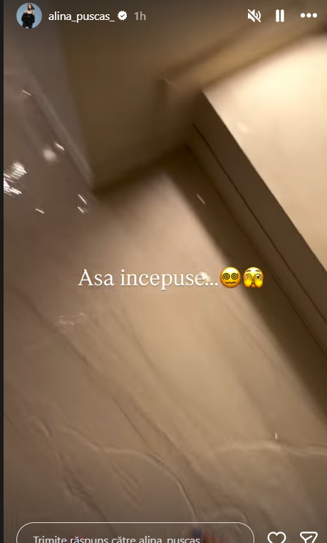 Imagini din casele inundate ale vedetelor. Ce au găsit Alina Pușcaș și Monica Davidescu după furtunile din Capitală