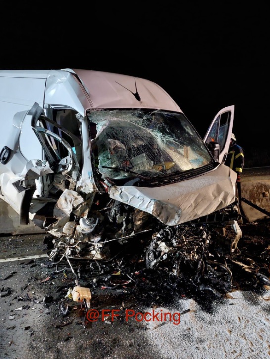 Șoarecii și peștii de acvariu au scăpat cu viață din duba care s-a făcut praf de camionul unui român, în Germania