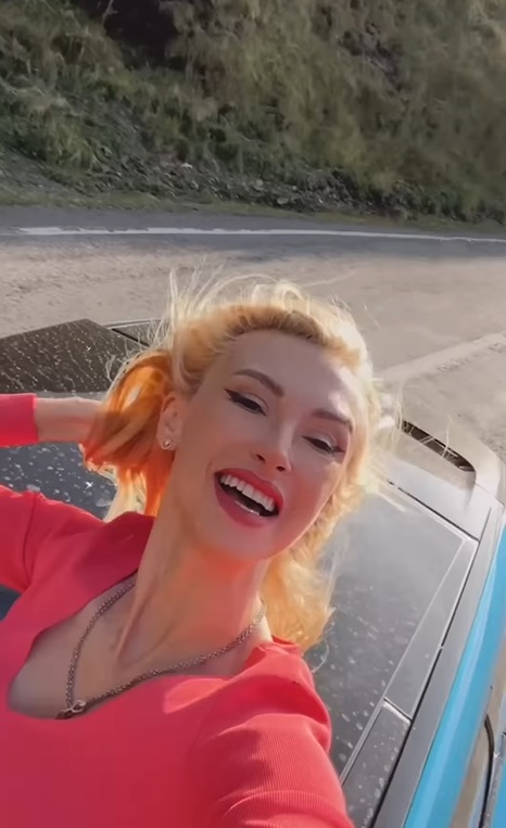 Andreea Bălan și Victor Cornea, escapadă la munte. Gestul făcut de sportiv pentru iubita lui celebră