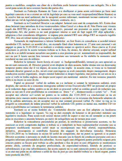 EXCLUSIV | Scandal la FR de Tenis. George Cosac l-a demis pe directorul general Iosif Galambos