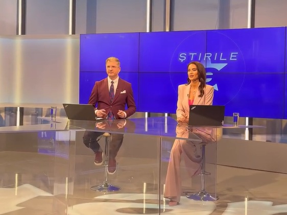 Prezentatorul care a demisionat de la România TV după 11 ani a început munca la Antena Stars. Primele imagini la pupitrul știrilor cu Marius Niță