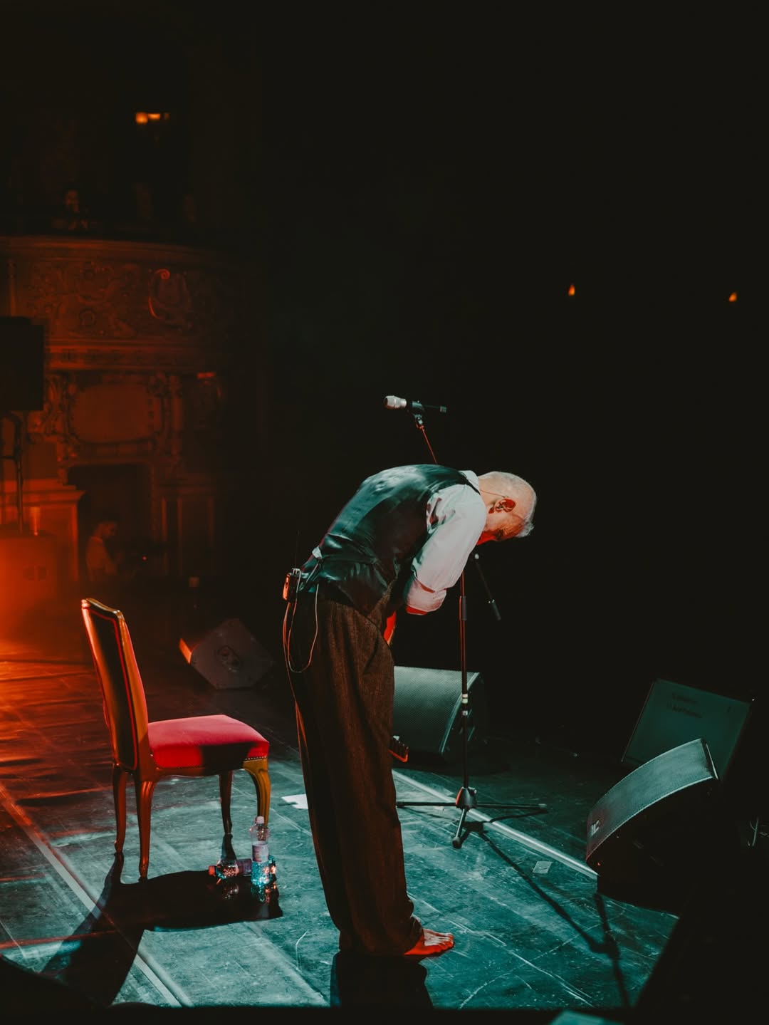 Cum a apărut Damian Drăghici pe scenă la Opera Națională București: „De la ai mei am învățat”
