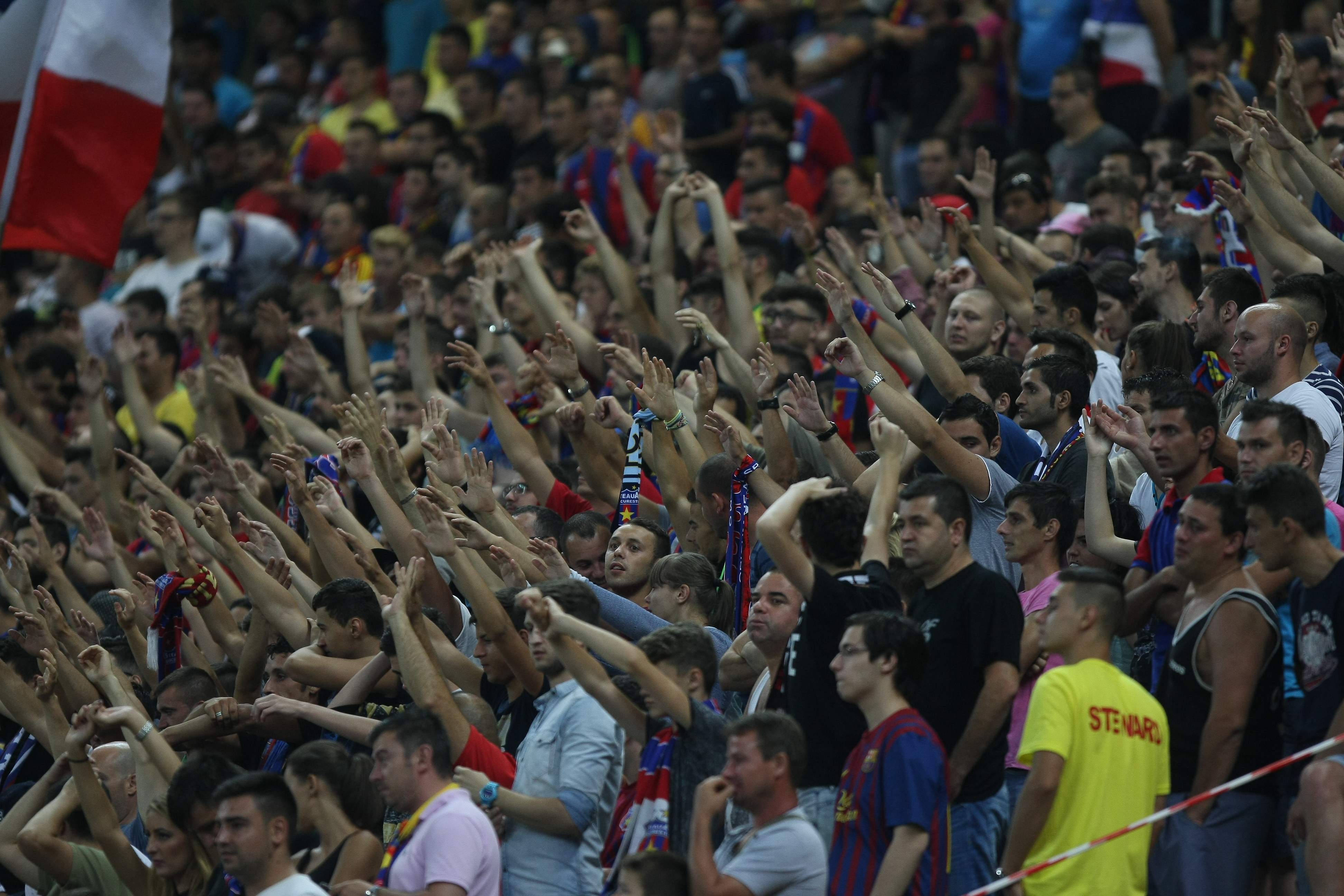 FOTO&VIDEO / Kazahii nu i-au oprit: Steaua, a 11-a calificare consecutivă în grupele cupelor europene 
