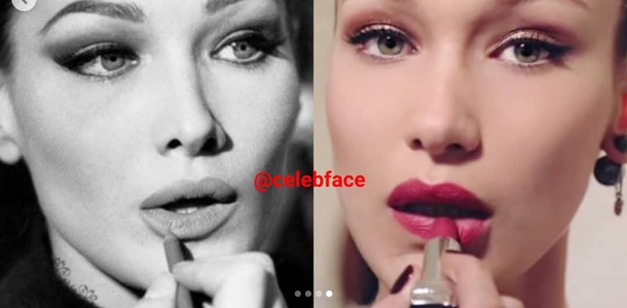 FOTO | Este incredibil cât de bine seamănă Bella Hadid cu Carla Bruni. Imaginile care i-au lăsat pe fani cu gura căscată