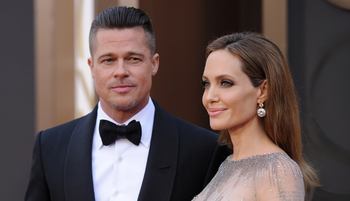 Brad Pitt és Angelina Jolie a 2014-es Oscar-gálán