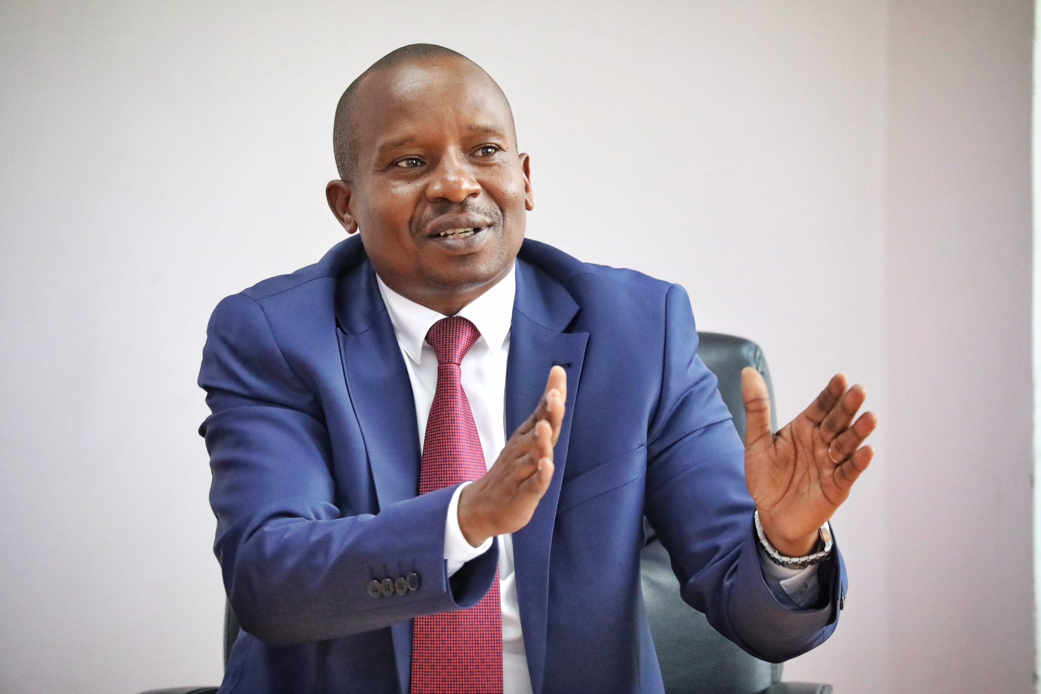 Interior CS Kithure Kindiki speaks during a past meeting