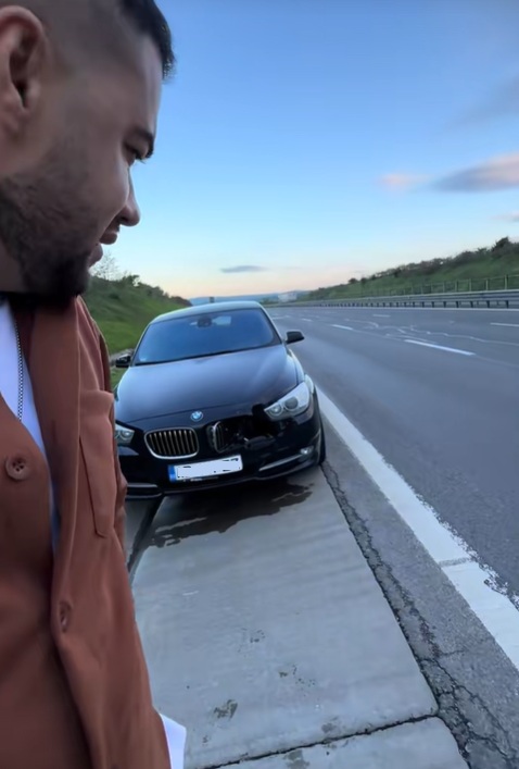 Pe cine dă vina Culiță Sterp după ce a făcut accident pe autostradă la ora 4.30: „S-a dus, asta e”