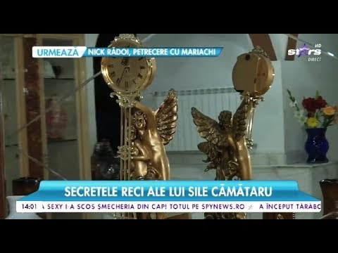 Acasă la Sile Cămătaru. Imagini rare cu vila din Ferentari care arată ca un palat