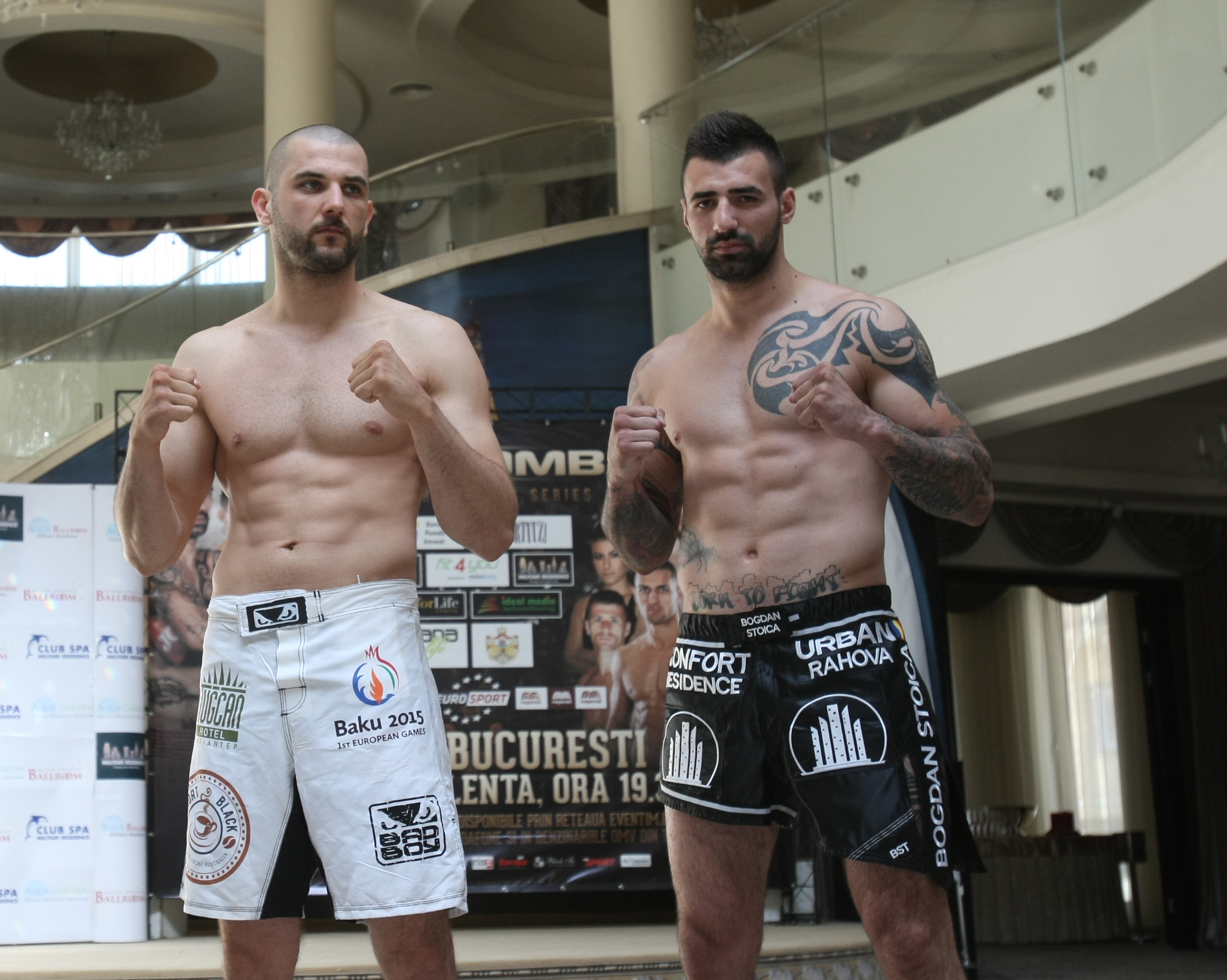 Luptătorii de la Superkombat București au trecut cu bine de proba cântarului oficial / GALERIE FOTO