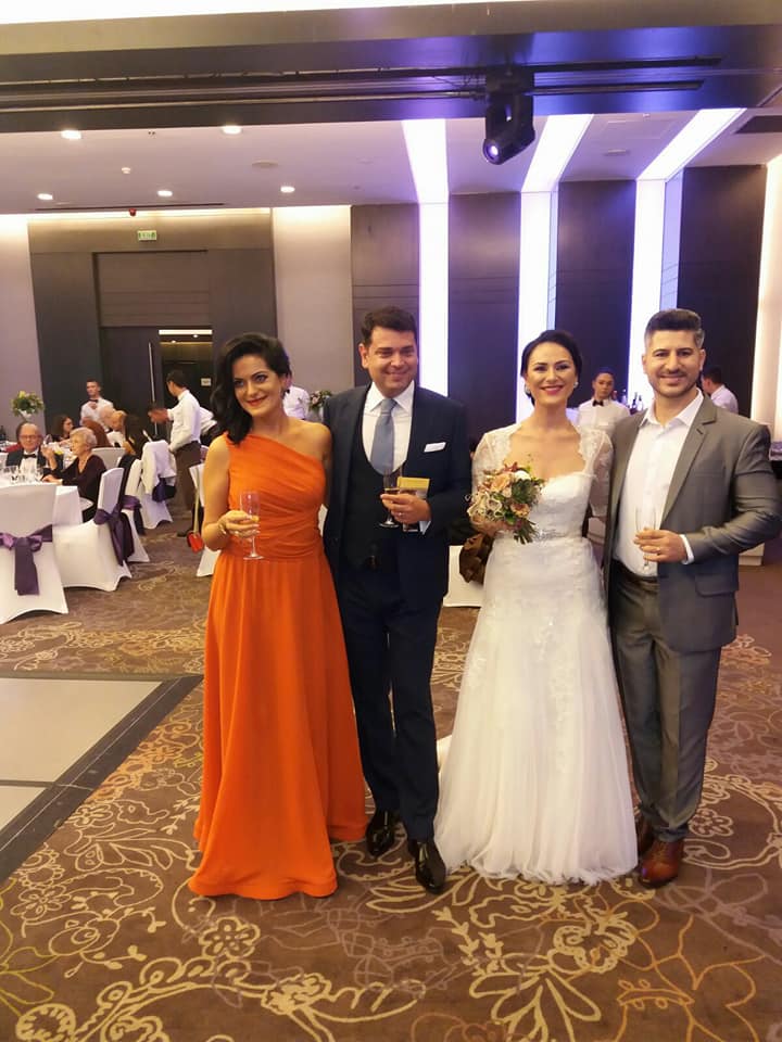 Fosta soție a lui Adrian Pintea, superbă la o nuntă. Lavinia Tatomir e mai strălucitoare ca niciodată | FOTO