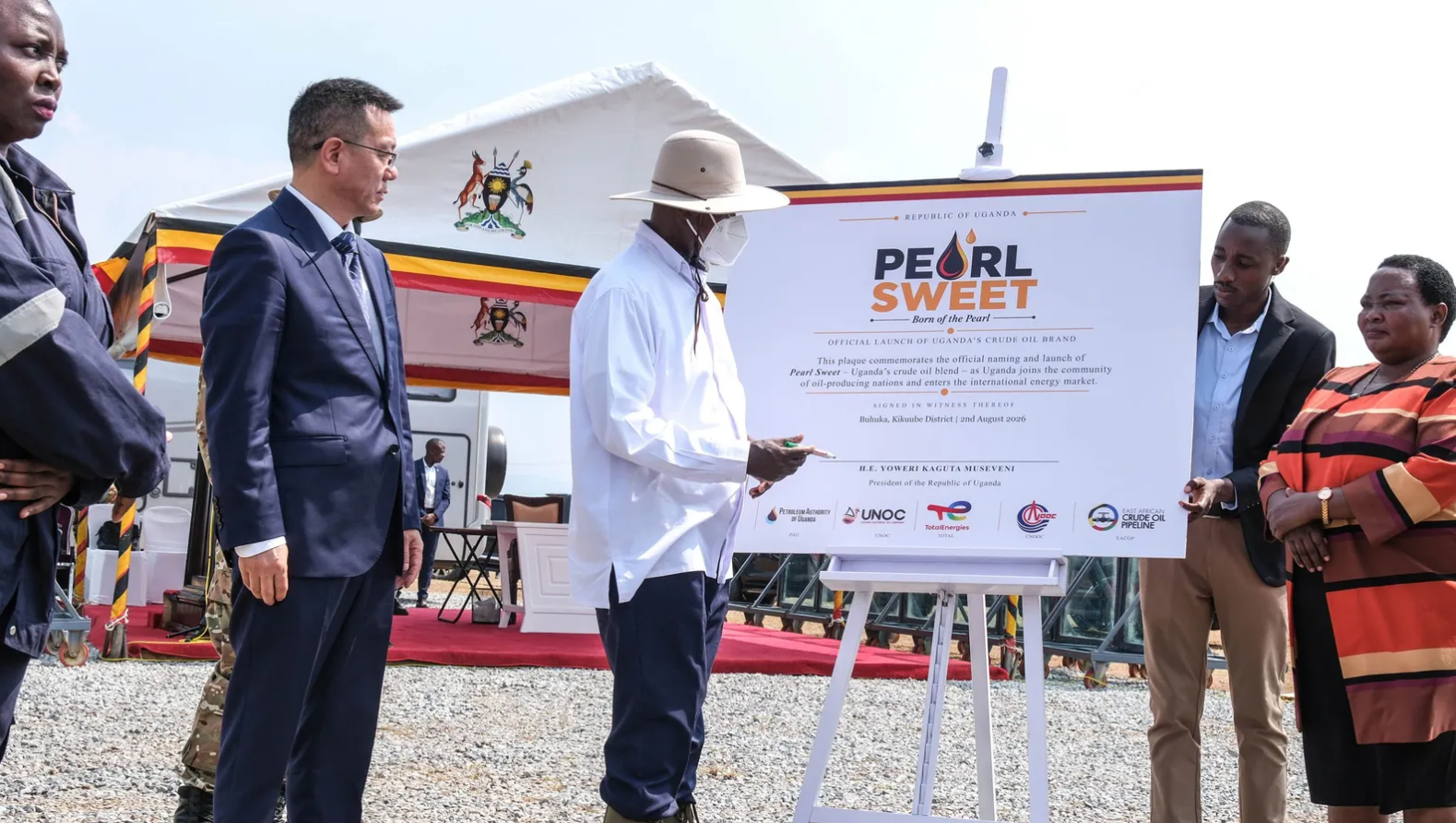 Africa welcomes new crude blend “Pearl Sweet", as Uganda prepares to become East Africa's biggest oil producer