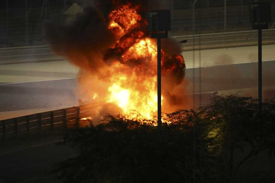 VIDEO | Mesajul pilotului francez Romain Grosjean, după ce a scăpat miraculos din accidentul din Bahrain