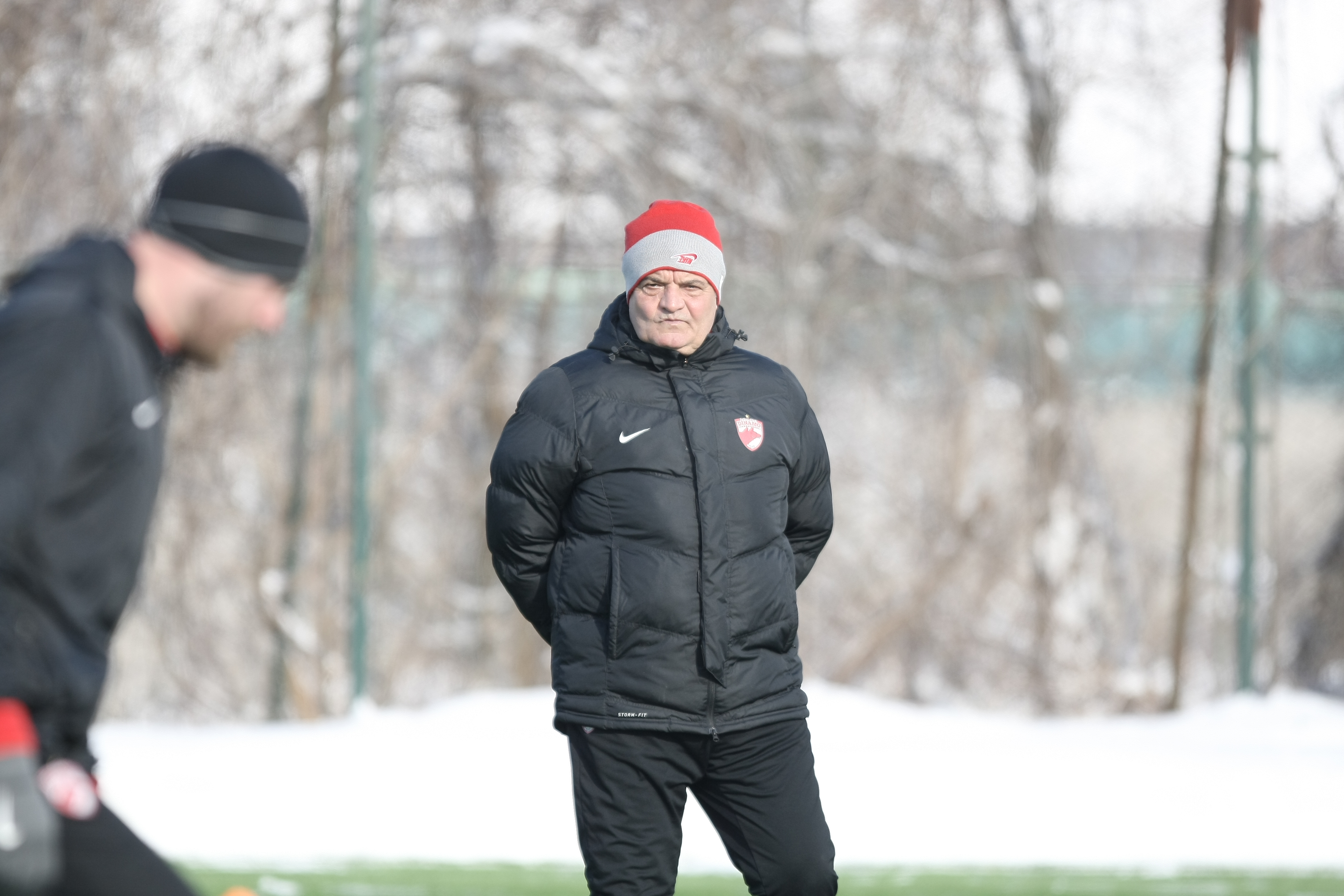 Ioan Andone a condus un antrenament la -14 grade Celsius. Portarul Cobrea s-a transferat la FC Botoșani | GALERIE FOTO & VIDEO