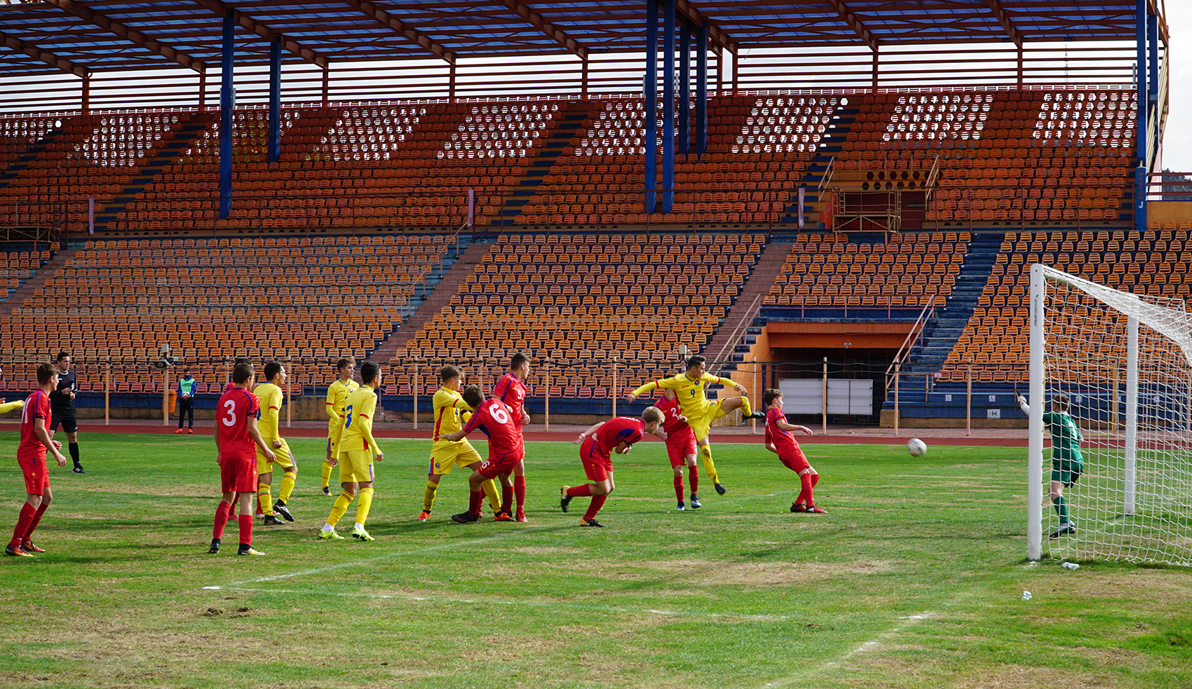 Fiul lui Arman Karamian a marcat primul gol pentru România U15, în amicalul cu Moldova U15 / GALERIE FOTO&VIDEO