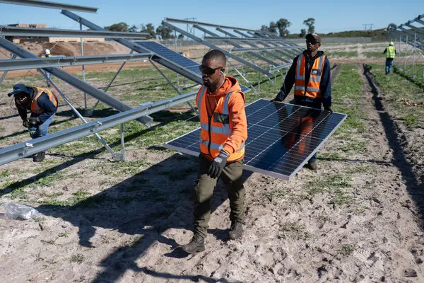 Africa’s imports of Chinese solar panels jump 60% as continent turns to renewables