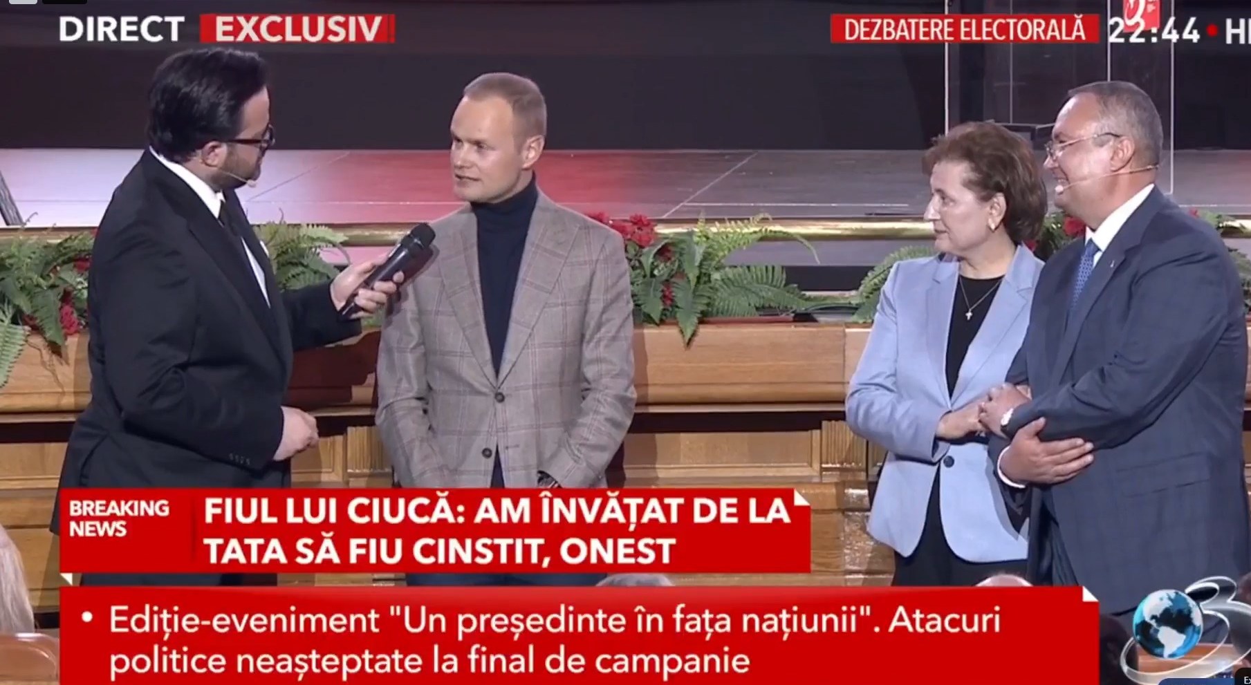 Cum s-a îmbrăcat soția lui Nicolae Ciucă în ziua alegerilor prezidențiale din 24 noiembrie. Cristina Maria Ciucă a bifat a doua apariție publică