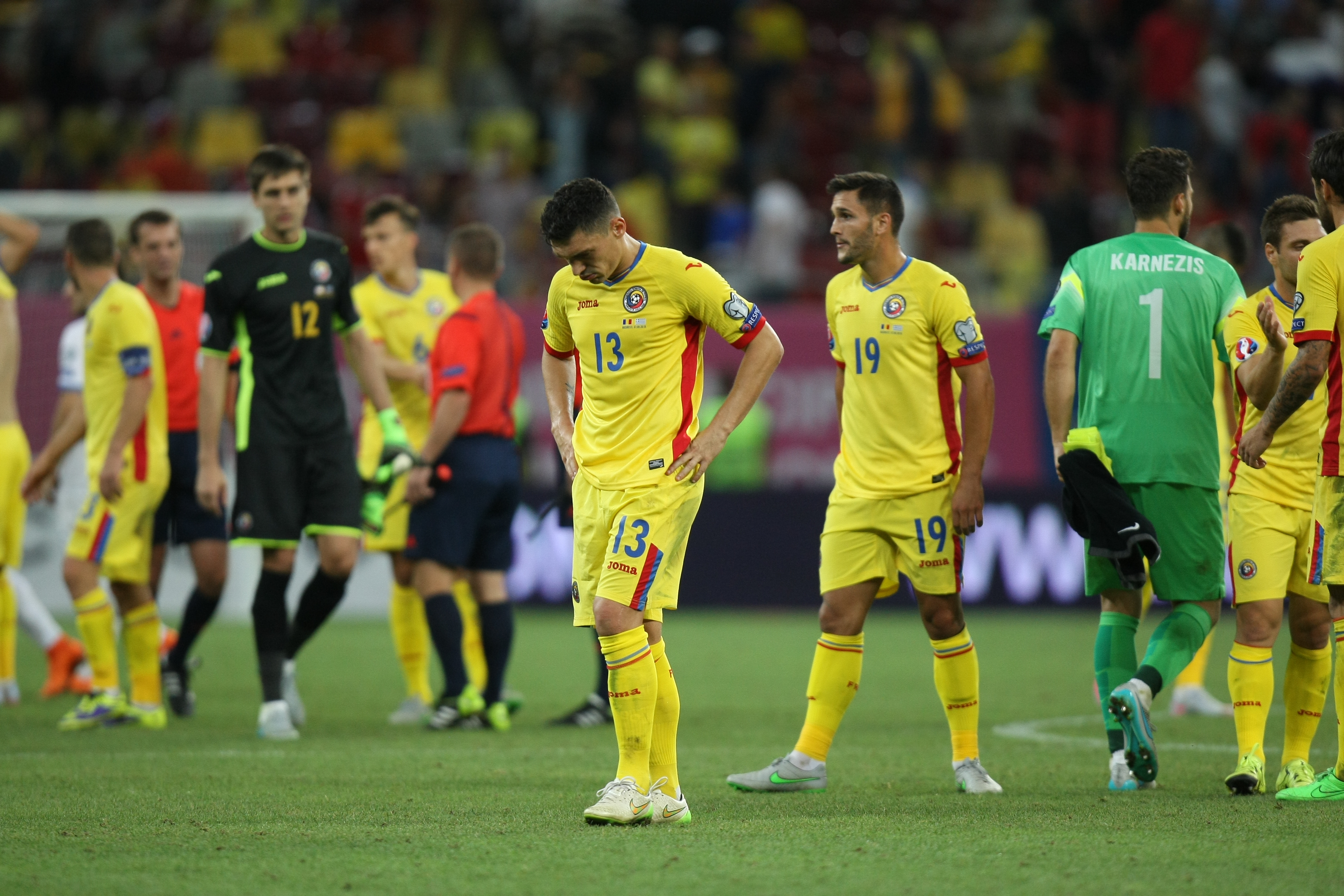 Apărare beton, atac de carton! Naționala României gâfâie în drum spre Euro 2016. Avem cea mai bună defensivă din istorie, dar suntem în pragul cele mai mari crize ofensive din ultimii 67 de ani