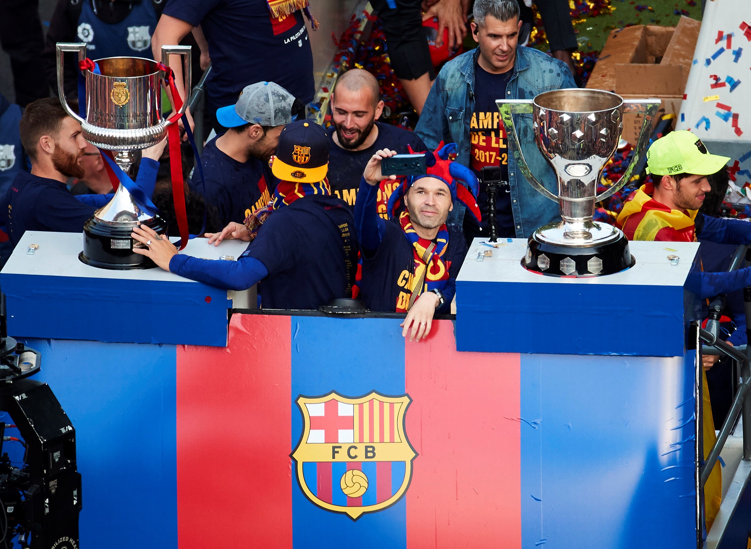 Barcelona este noua campioană a Spaniei. Catalanii au declanşat fiesta / GALERIE FOTO&VIDEO