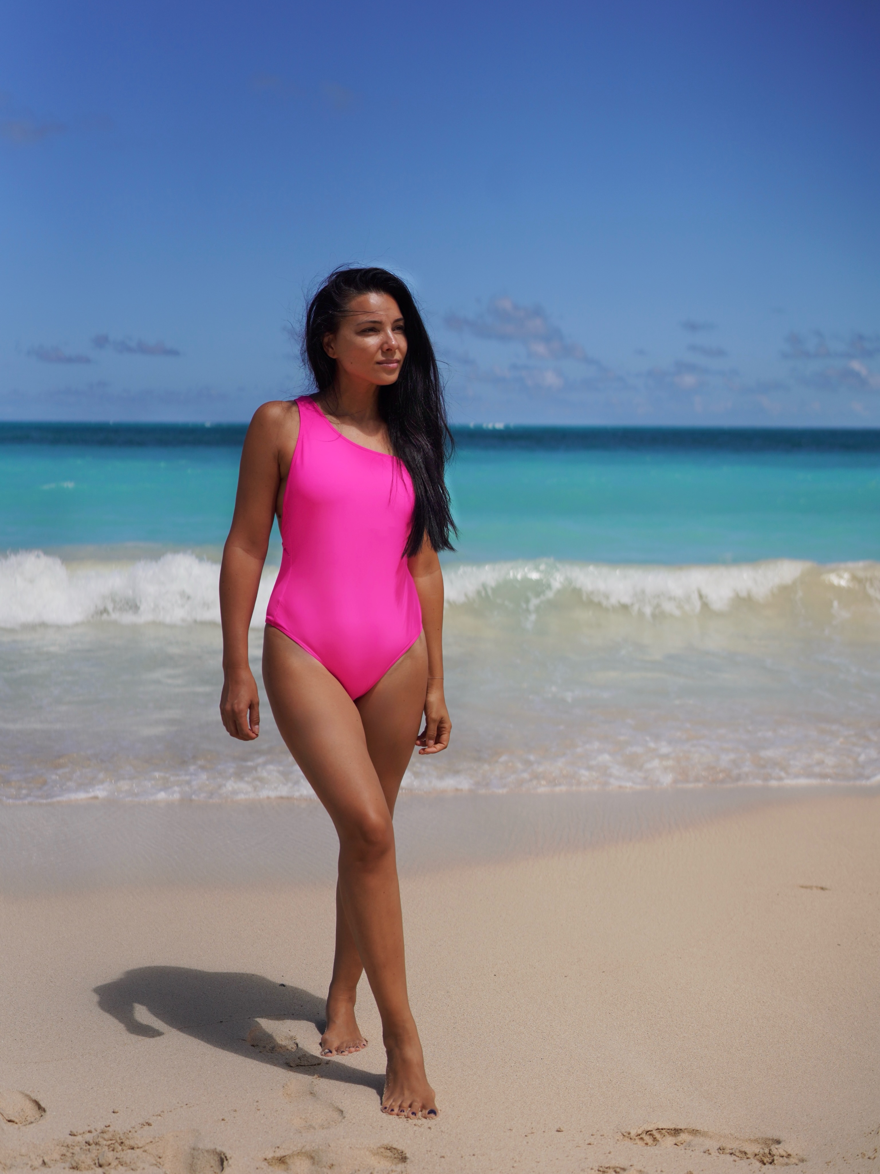 Corina Caragea în Hawaii (Honolulu - Waikiki)