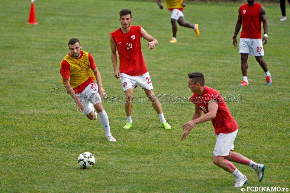 Mușchi de ”câine neîmblânzit”. Feussi dă tonul antrenamentelor lui Dinamo