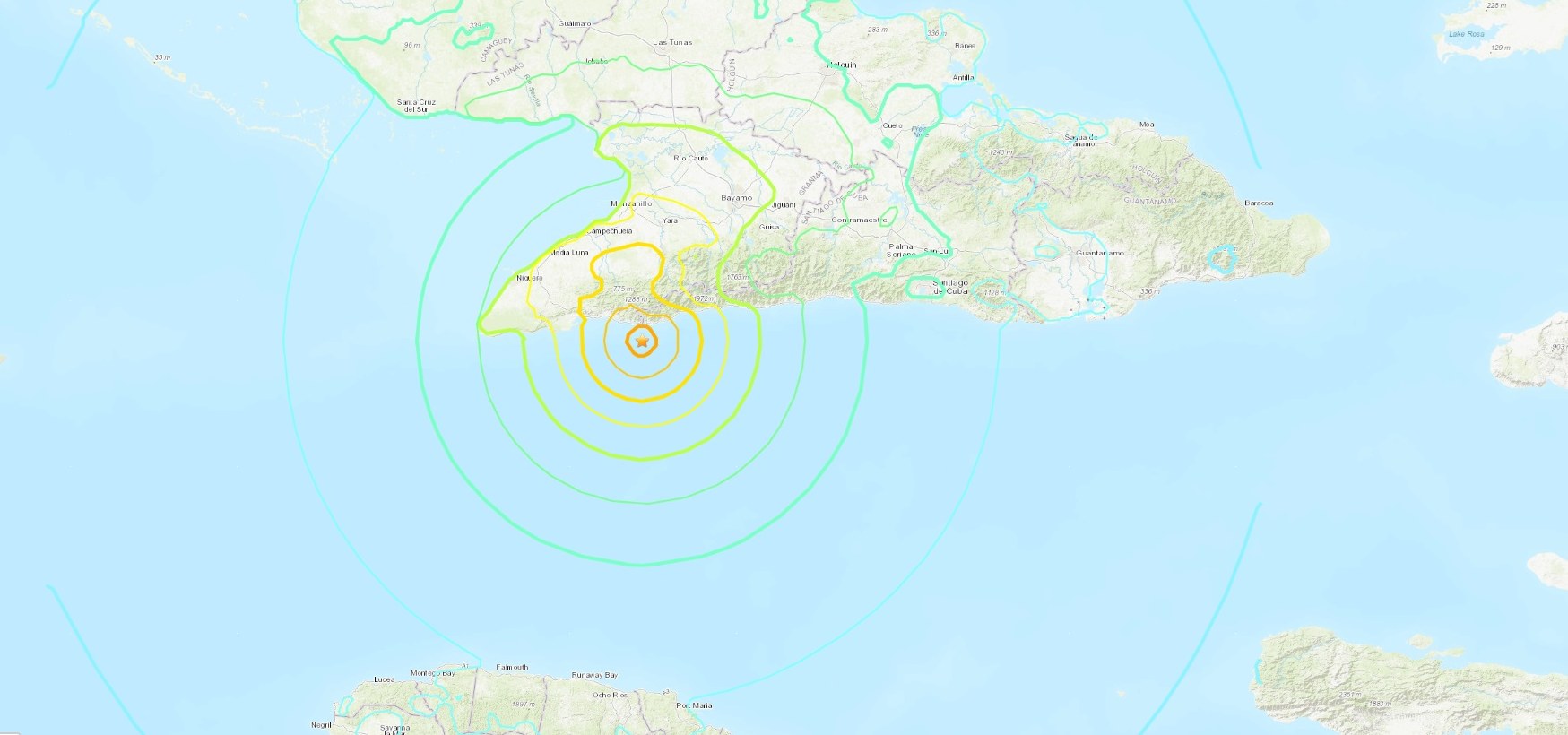 Cutremur în Cuba, cu magnitudinea 6,8. Al doilea seism puternic în mai puțin de o oră