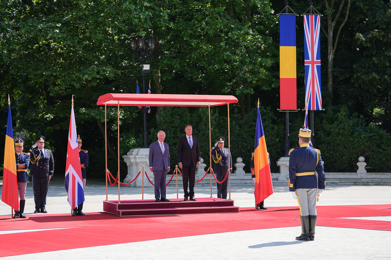 Regele Charles al III-lea a recitat din Eminescu la Palatul Cotroceni. „Întotdeauna m-am simțit acasă în România”