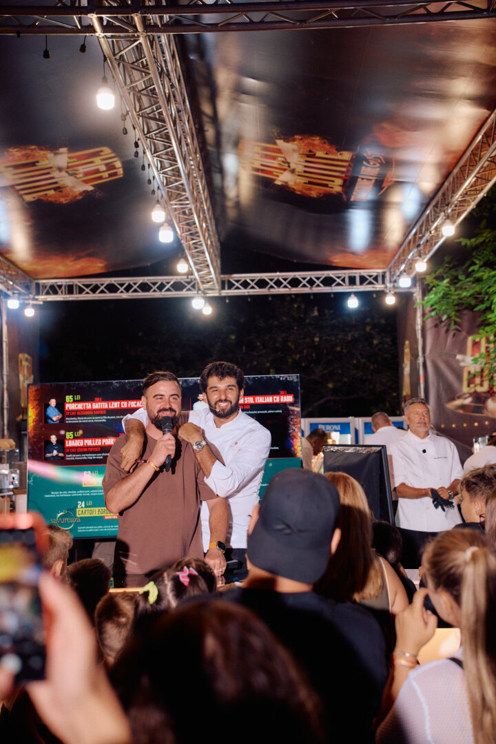 Cum a apărut Cătălin Rizea, soțul Addei, la Festivalul Summer Well 2026. Fostul concurent „Chefi la cuțite” a întreținut atmosfera