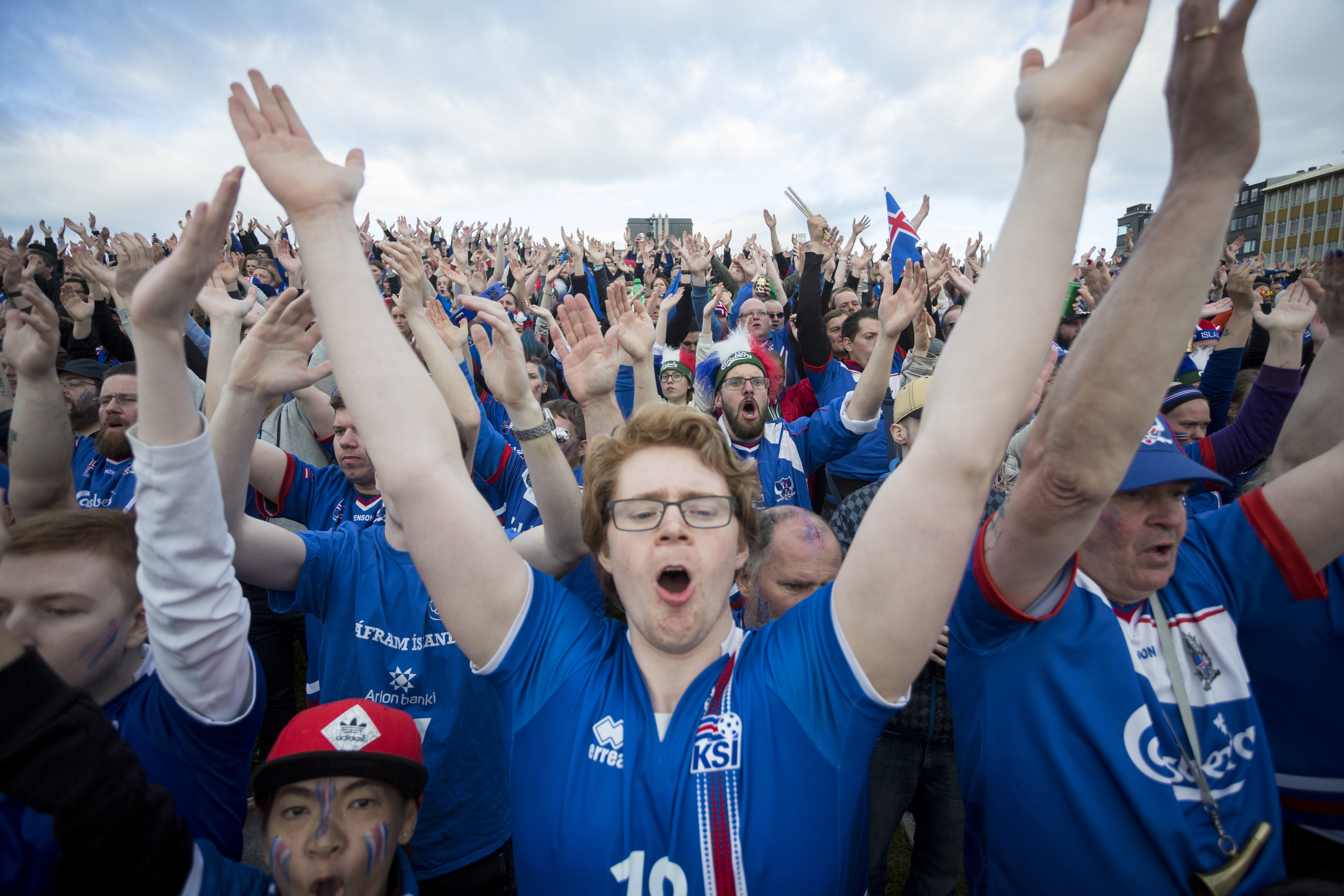Euro 2016. Sărbătoare în Islanda după victoria "incredibilă" în fața Angliei / GALERIE FOTO&VIDEO
