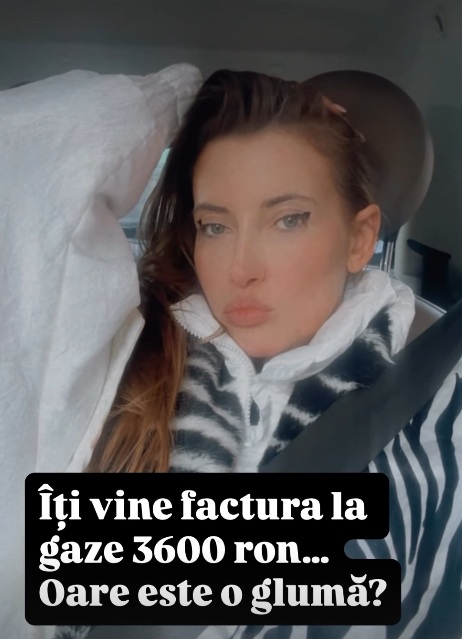 Factura uriașă la gaze pe care trebuie să o plătească Iulia Albu la începutul anului 2026: „Oare este o glumă?”