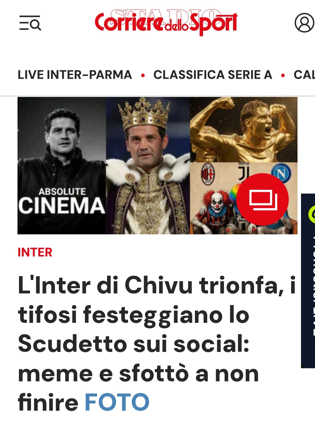 „Magicul Chivu”, presa din Italia e la picioarele antrenorului român