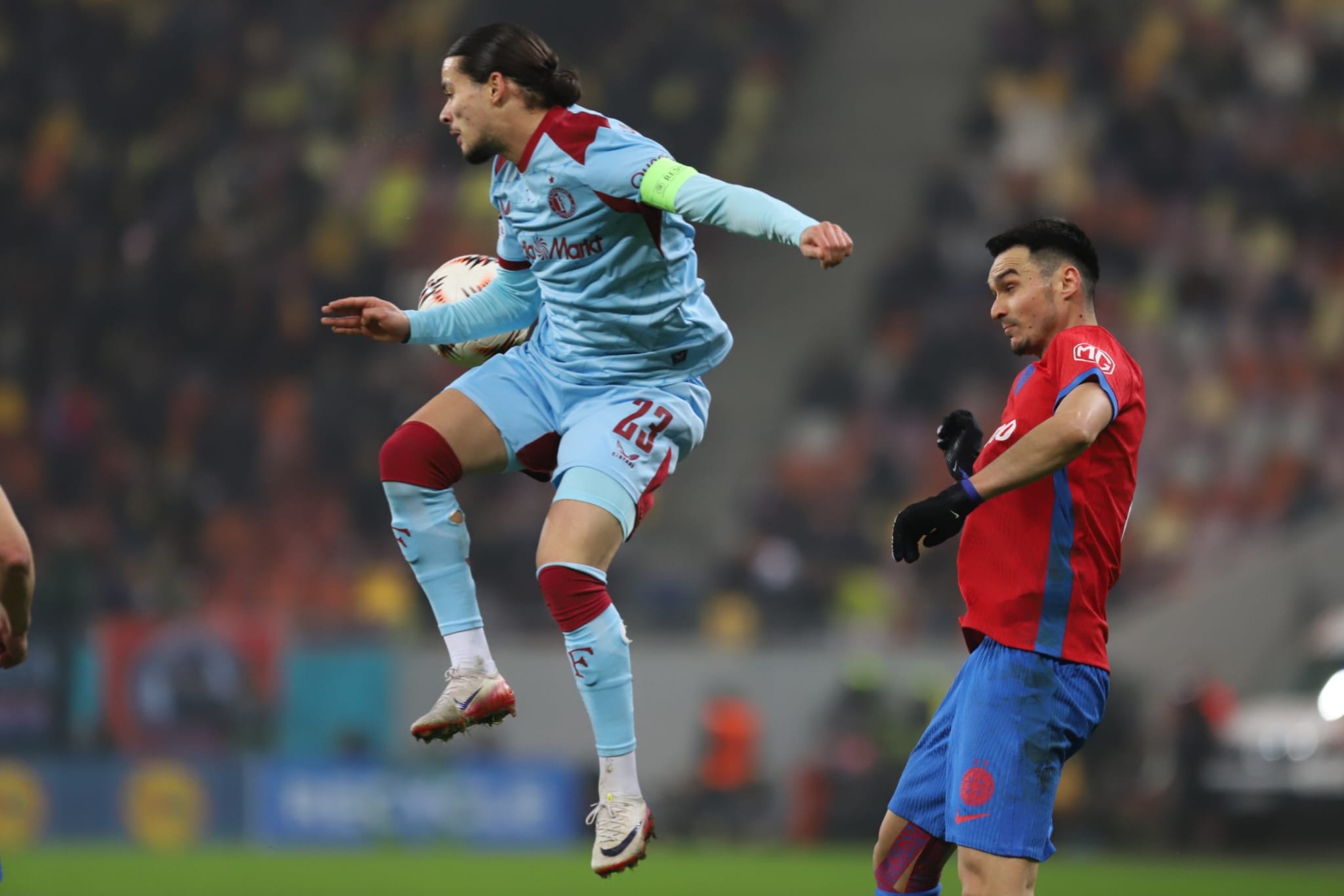 FCSB reușește o remontada de senzație cu Feyenoord și câștigă pe final cu 4-3 după o partidă nebună