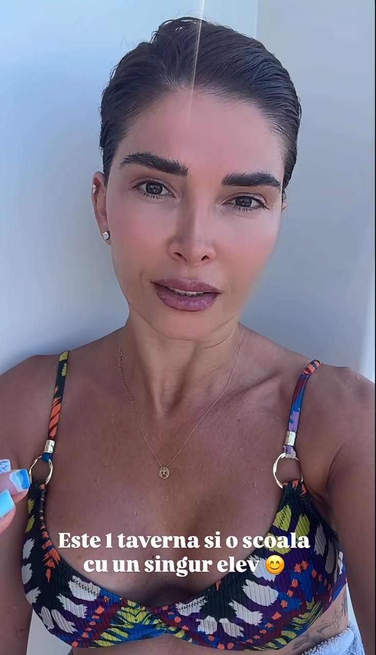Alina Pușcaș, vacanță pe o insulă cu doar 14 locuitori: „Apa este absolut minunată"