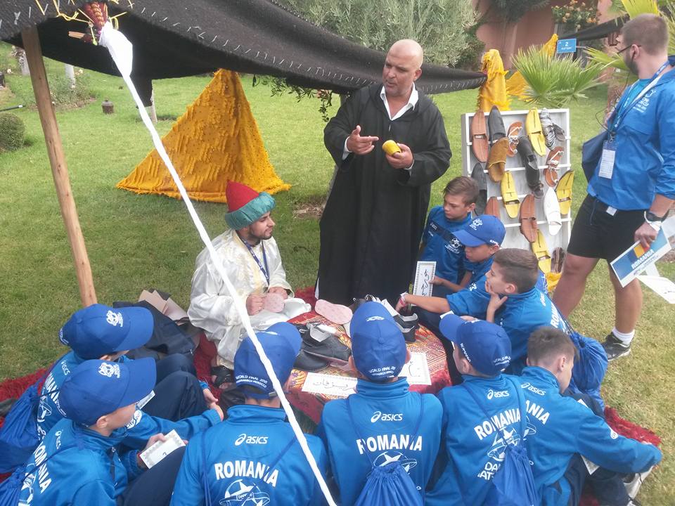 Copiii de la Academia Hagi au parte de o experienţă inedită în Maroc / GALERIE FOTO