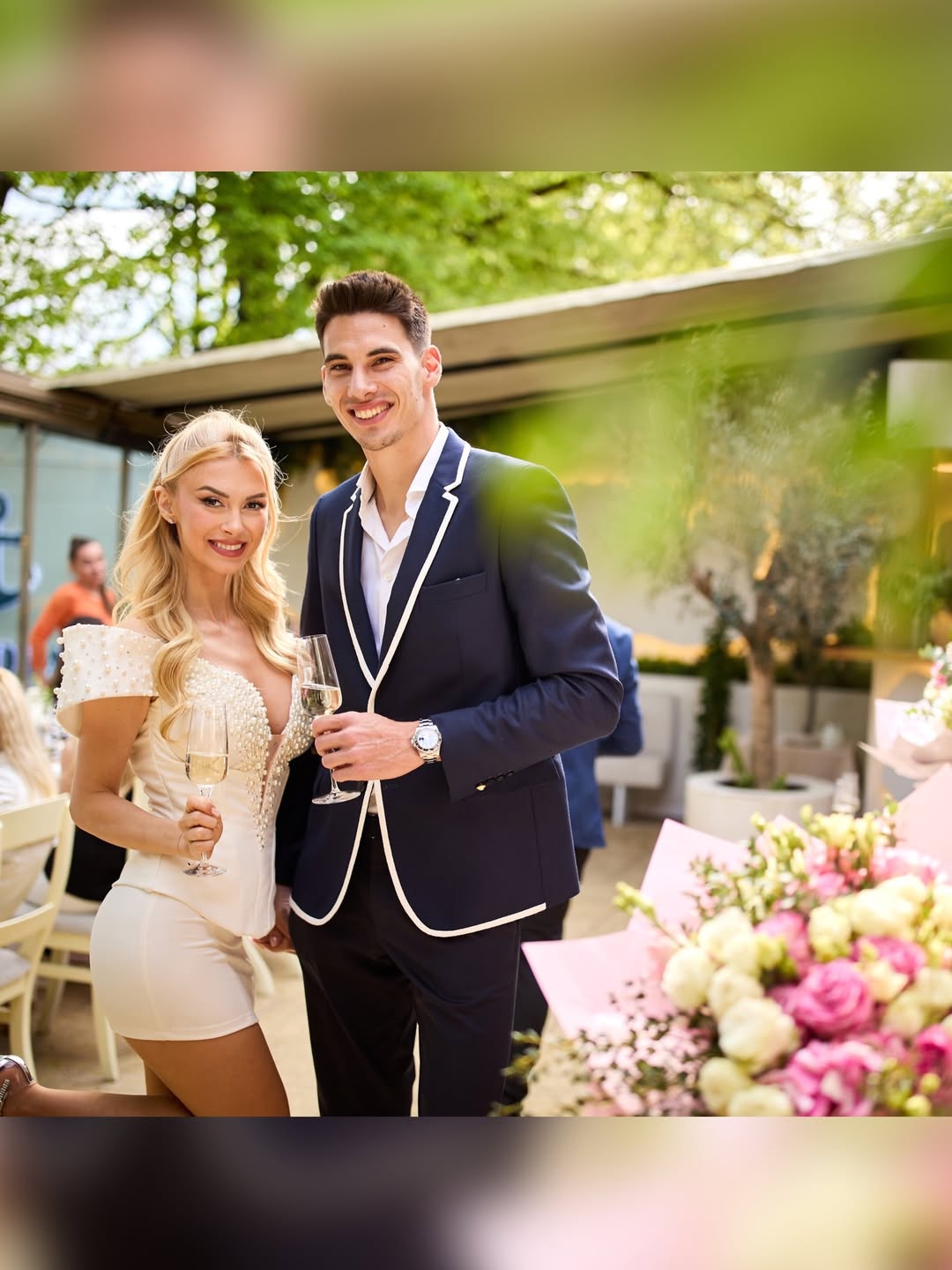 Andreea Bălan, moment emoționant alături de fiicele sale la nunta cu Victor Cornea. Cum au apărut Ella și Clara