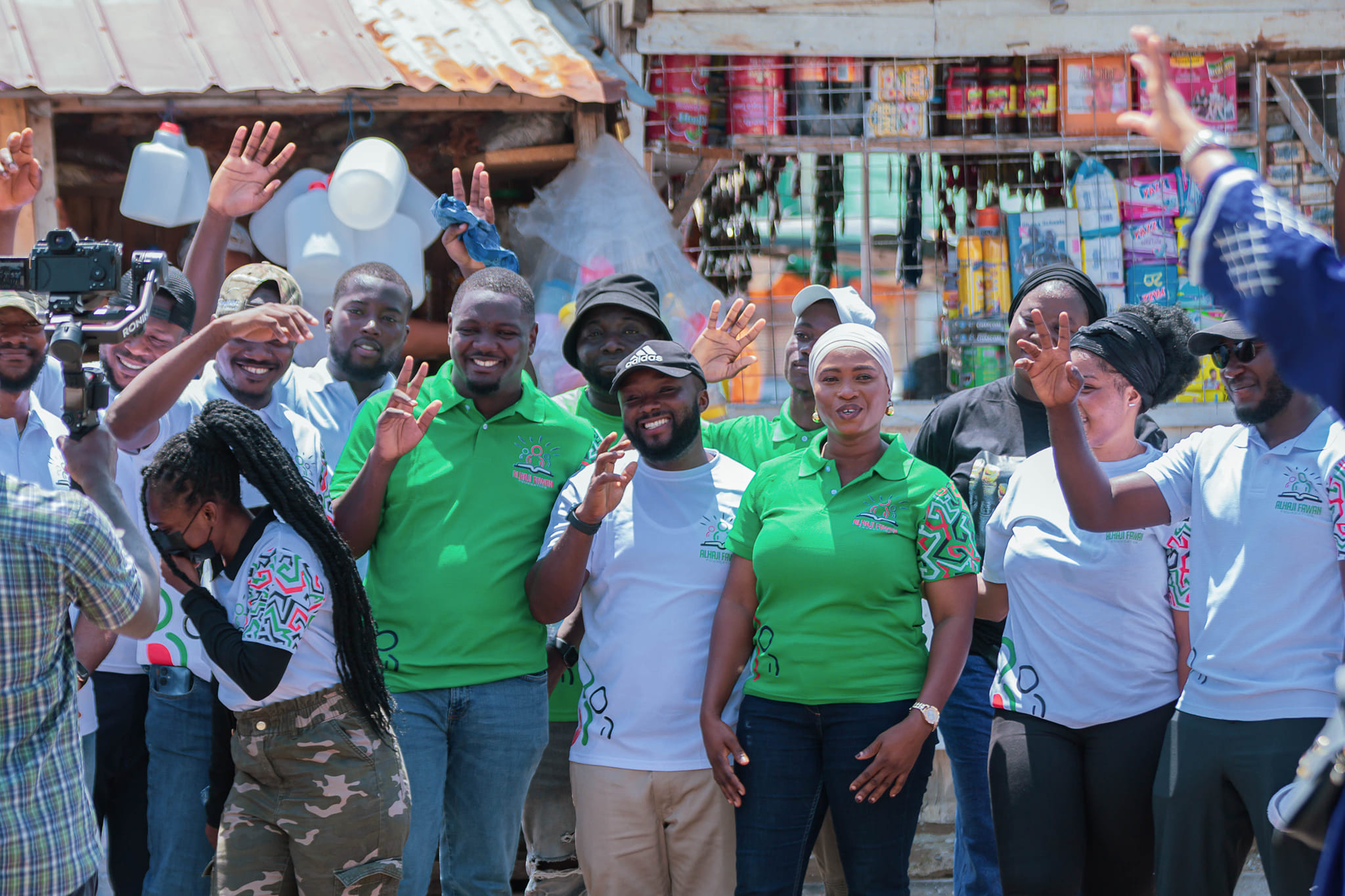 Alhaji Fawan Foundation spreads love and joy to kayayei sisters during Eid