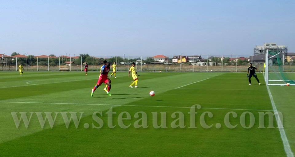 Steaua, victorie la limită cu Al Ittihad Kalba. Tade a marcat singurul gol al meciului / GALERIE FOTO