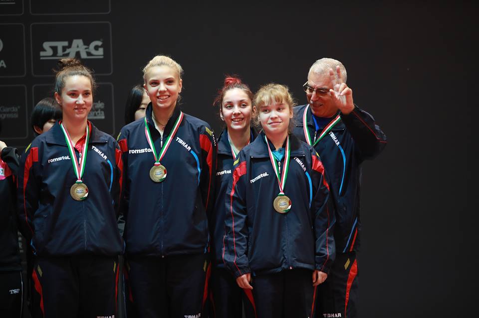 UPDATE. Echipele de juniori și de junioare ale României, medalii de bronz la CM de tenis de masă. Stopați în semifinale de zidul chinezesc | VIDEO