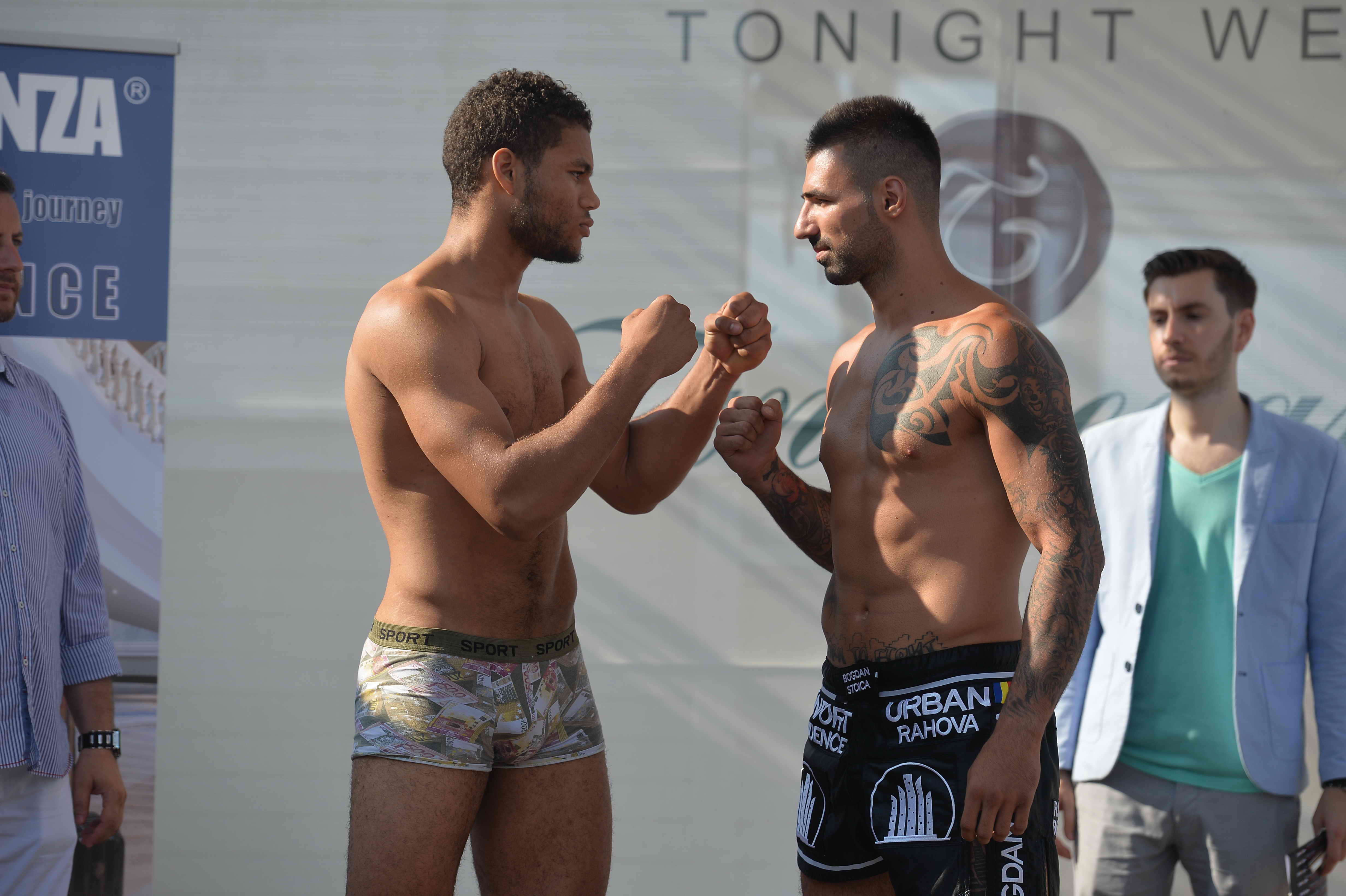 Luptătorii de la Superkombat Mamaia au trecut cu bine de proba cântarului / GALERIE FOTO